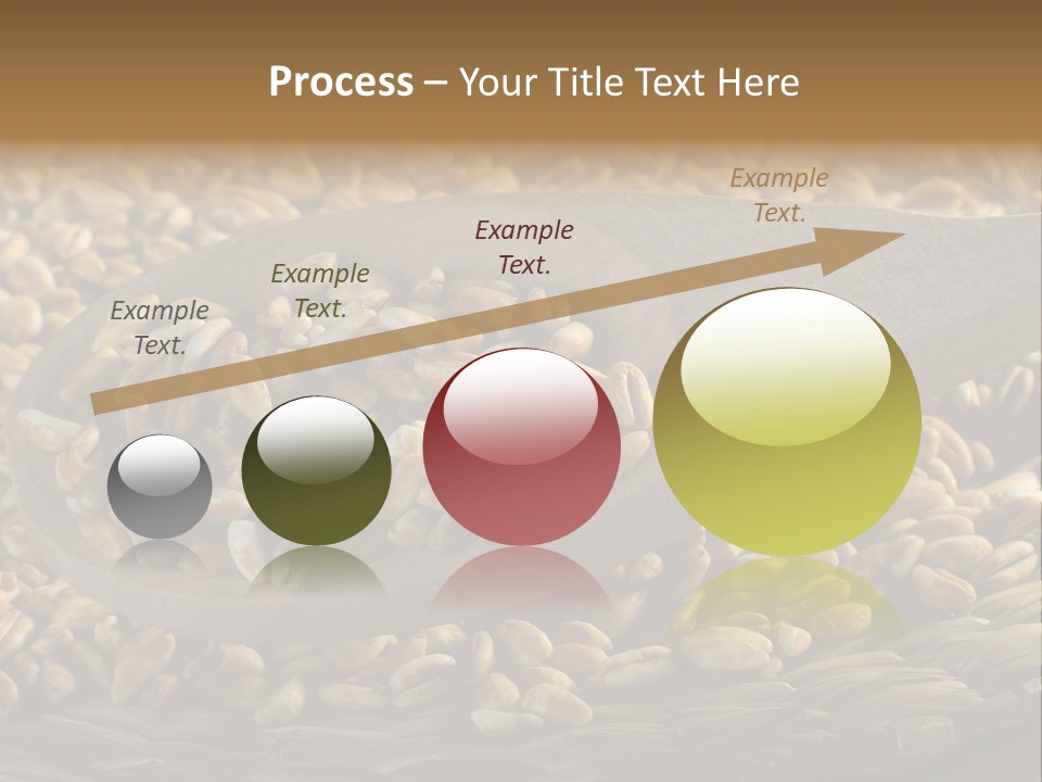 Cereals Zinc Wooden Spoon PowerPoint Template