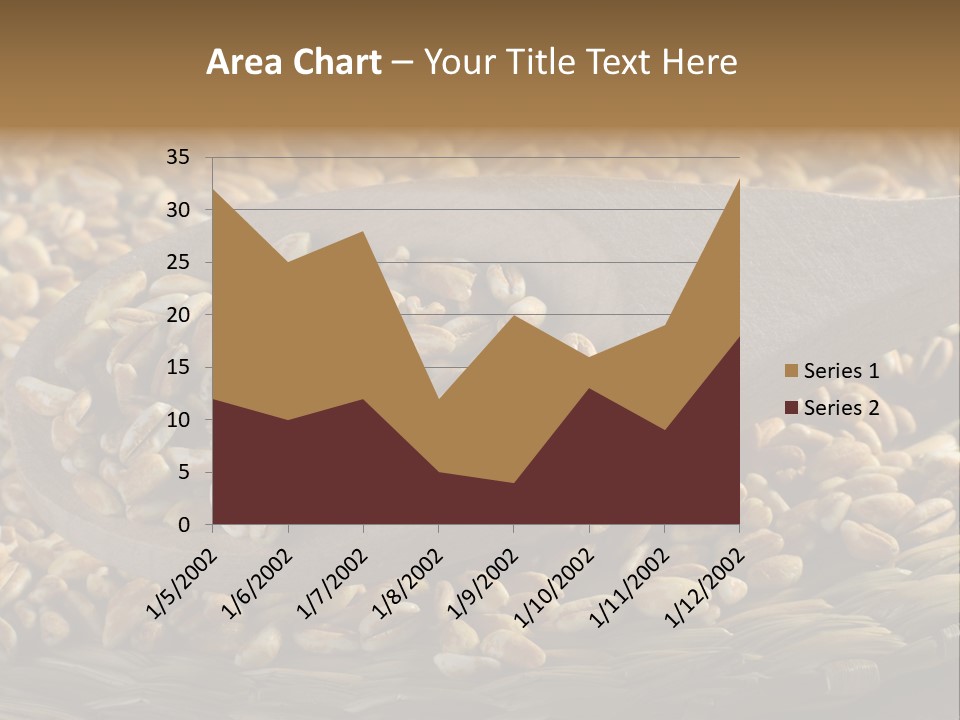 Cereals Zinc Wooden Spoon PowerPoint Template