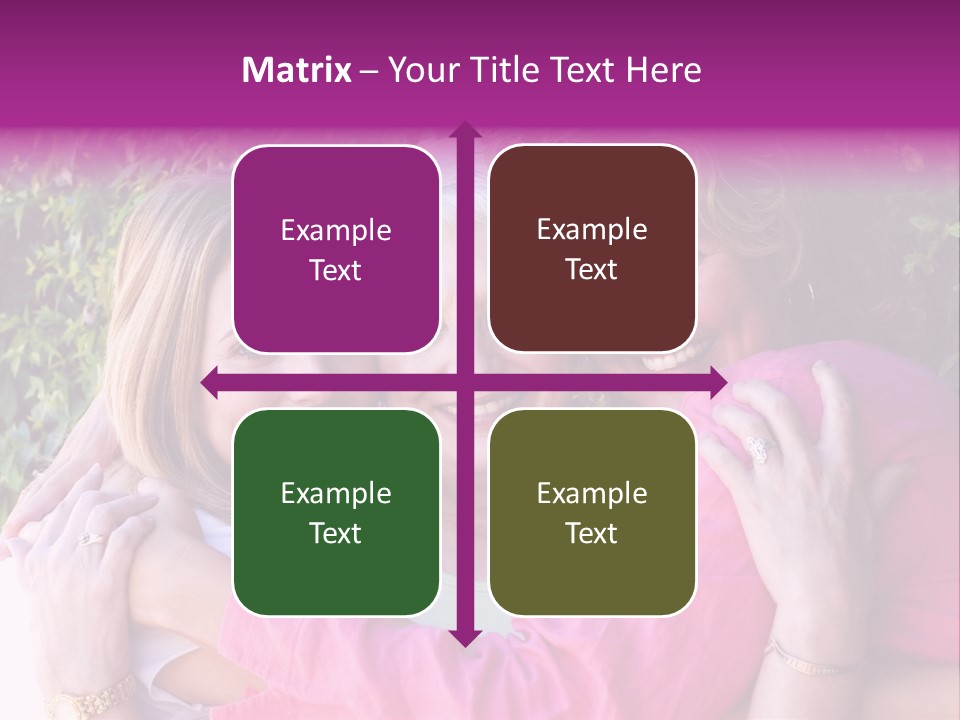 Nana Granddaughter Relationship PowerPoint Template