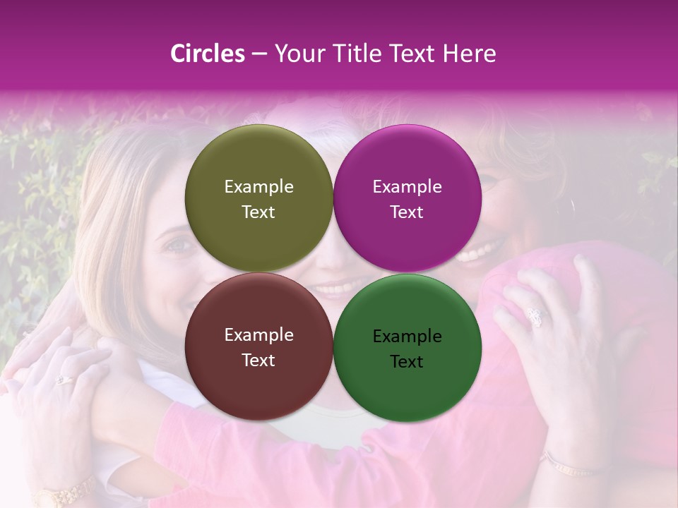 Nana Granddaughter Relationship PowerPoint Template