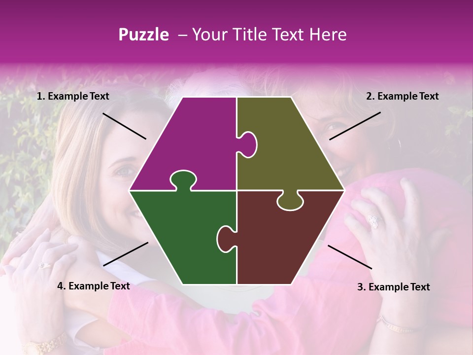 Nana Granddaughter Relationship PowerPoint Template