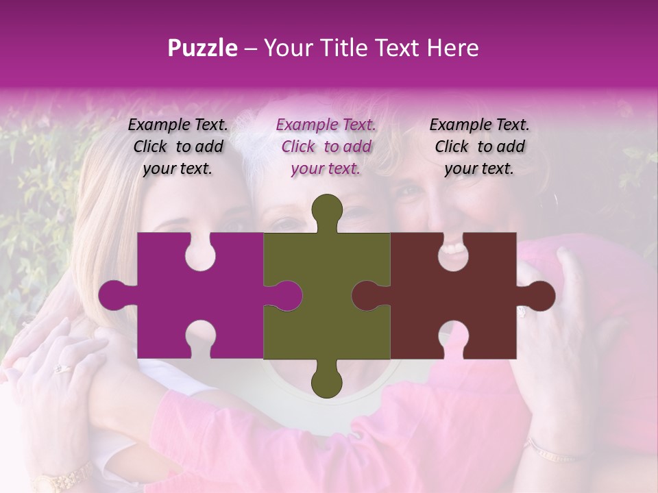 Nana Granddaughter Relationship PowerPoint Template