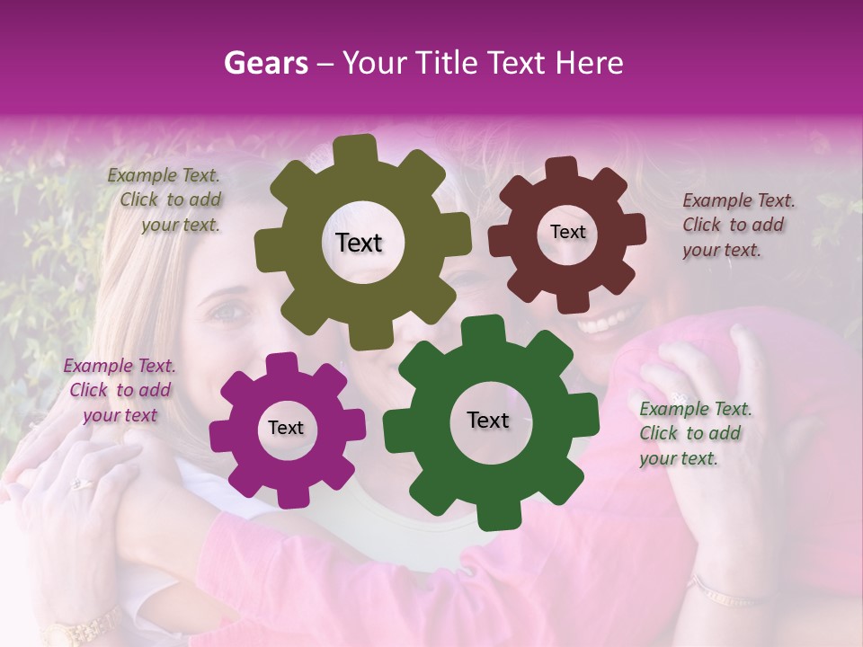 Nana Granddaughter Relationship PowerPoint Template