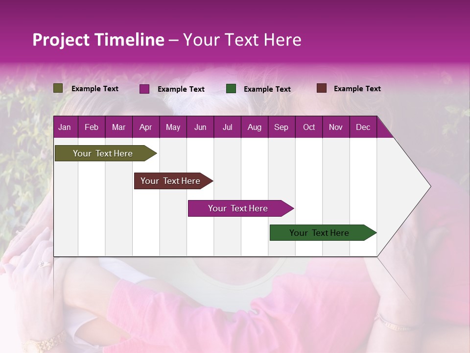 Nana Granddaughter Relationship PowerPoint Template