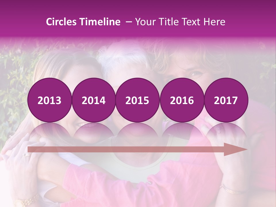 Nana Granddaughter Relationship PowerPoint Template