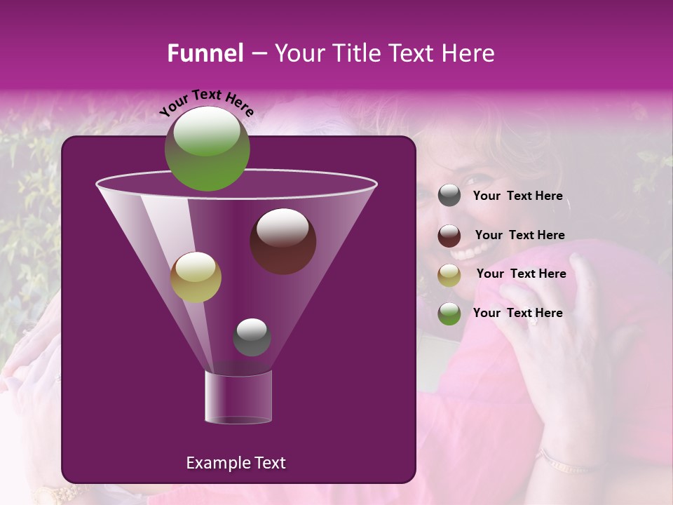 Nana Granddaughter Relationship PowerPoint Template