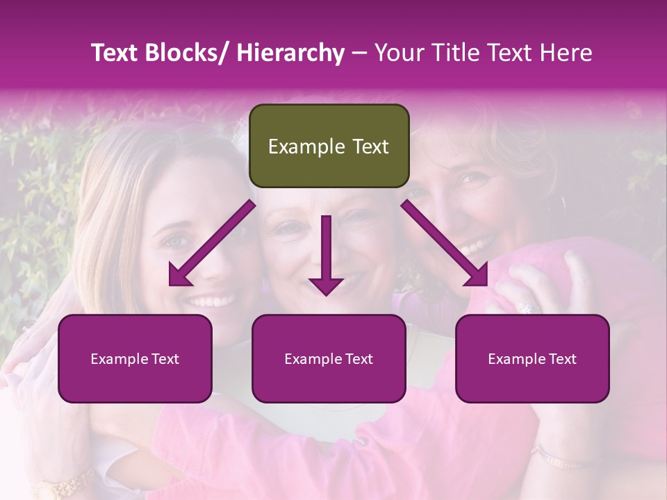 Nana Granddaughter Relationship PowerPoint Template