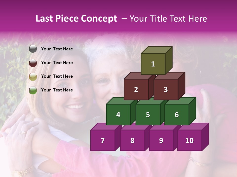 Nana Granddaughter Relationship PowerPoint Template