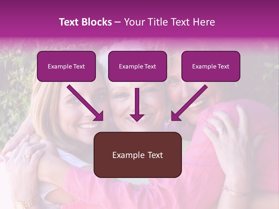 Nana Granddaughter Relationship PowerPoint Template