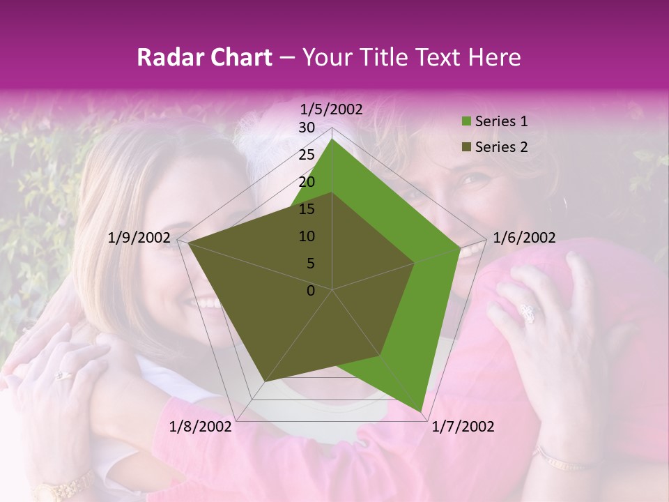 Nana Granddaughter Relationship PowerPoint Template