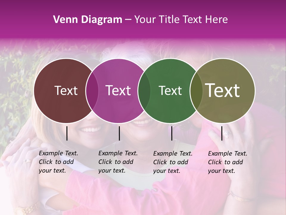 Nana Granddaughter Relationship PowerPoint Template