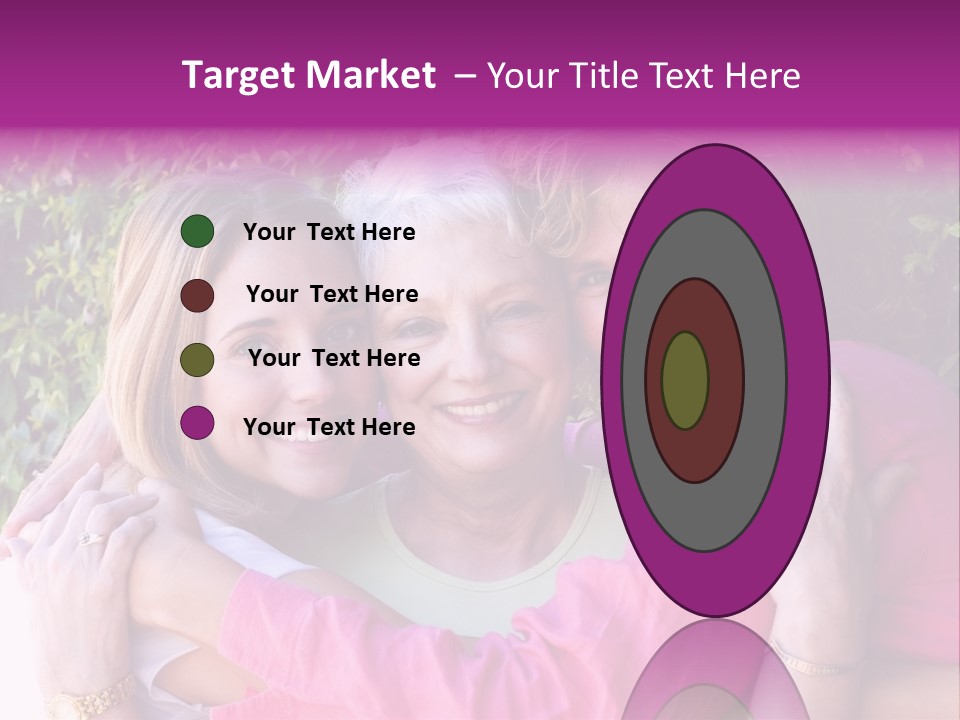 Nana Granddaughter Relationship PowerPoint Template