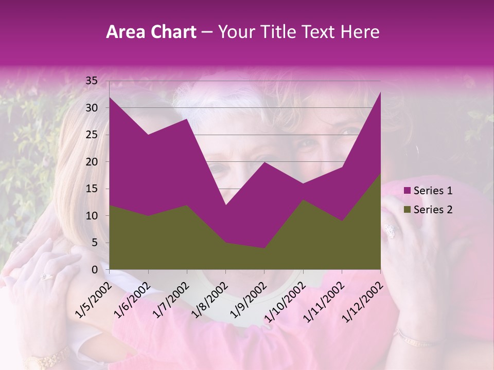 Nana Granddaughter Relationship PowerPoint Template