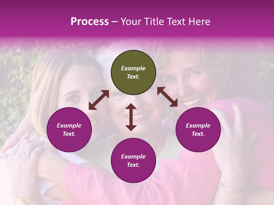 Nana Granddaughter Relationship PowerPoint Template