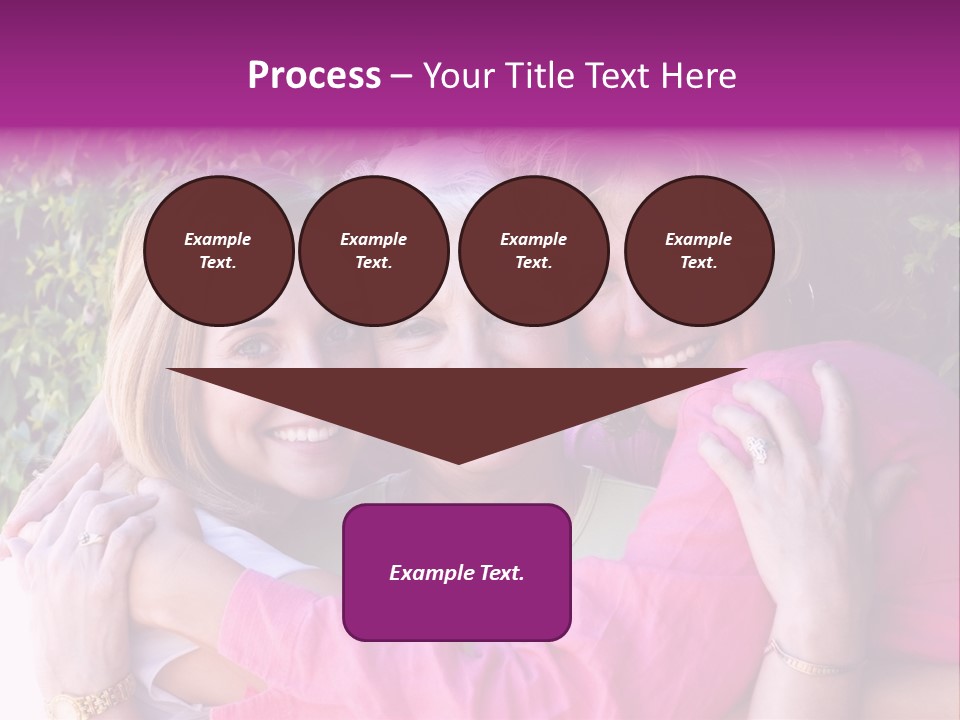 Nana Granddaughter Relationship PowerPoint Template