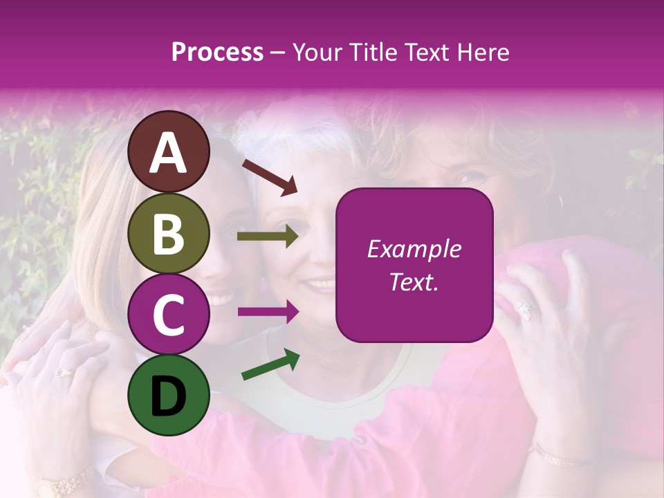 Nana Granddaughter Relationship PowerPoint Template