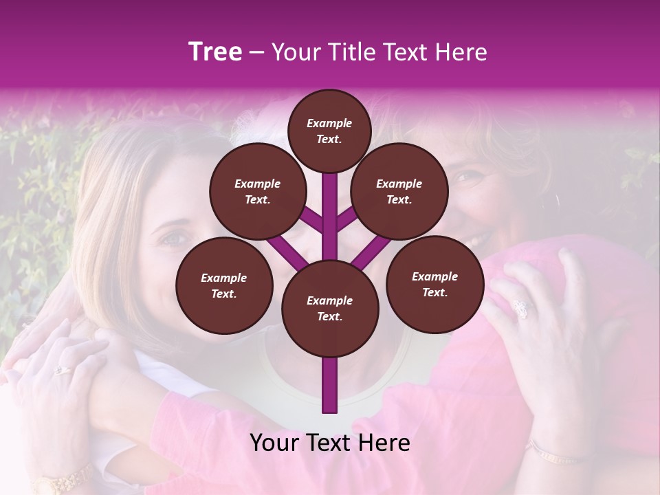 Nana Granddaughter Relationship PowerPoint Template