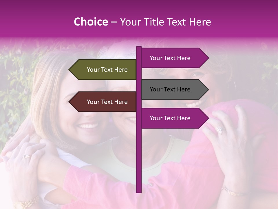 Nana Granddaughter Relationship PowerPoint Template