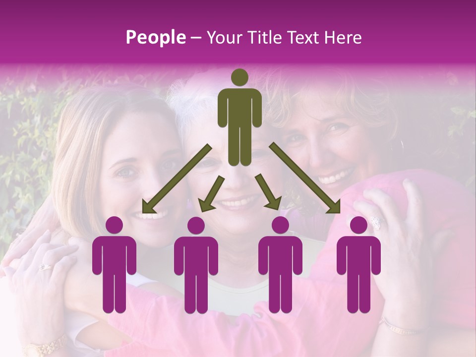 Nana Granddaughter Relationship PowerPoint Template