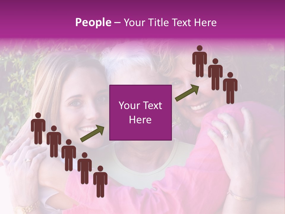 Nana Granddaughter Relationship PowerPoint Template