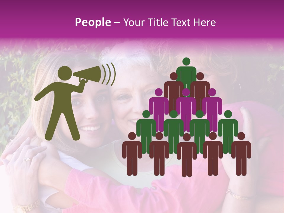 Nana Granddaughter Relationship PowerPoint Template