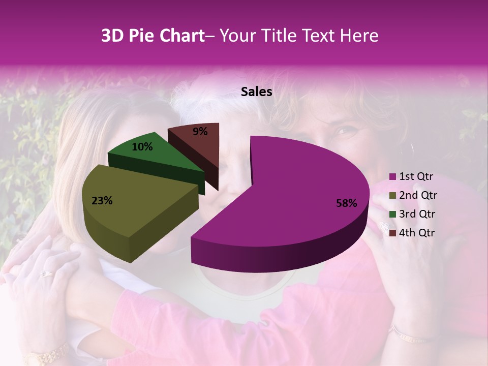 Nana Granddaughter Relationship PowerPoint Template