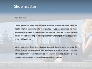 Freeze Ice Remote PowerPoint Template