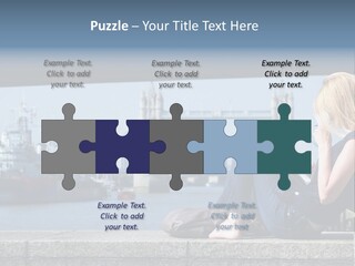 Freeze Ice Remote PowerPoint Template