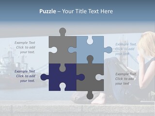 Freeze Ice Remote PowerPoint Template