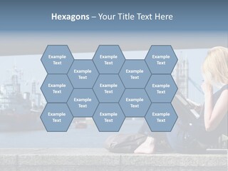 Freeze Ice Remote PowerPoint Template