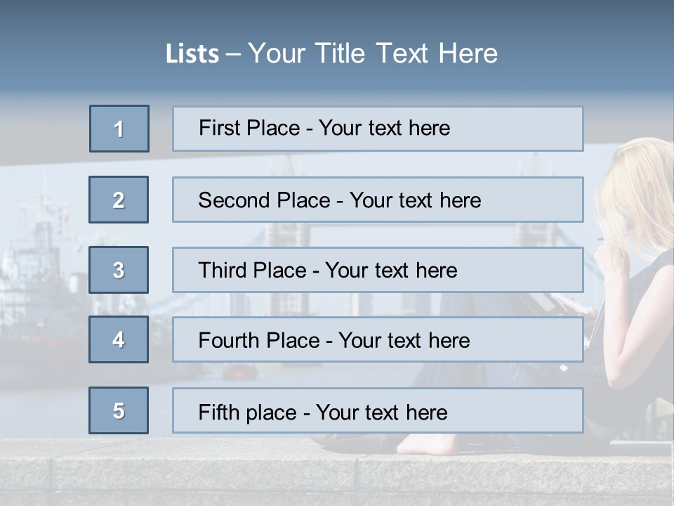 Freeze Ice Remote PowerPoint Template