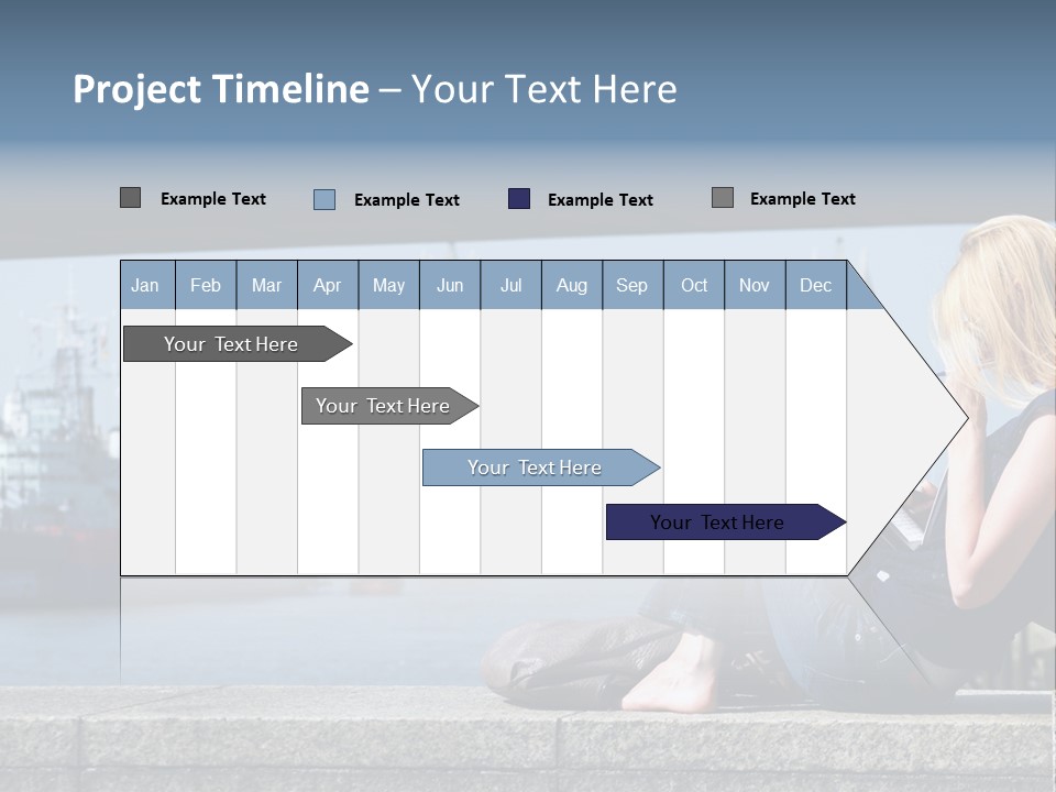 Freeze Ice Remote PowerPoint Template