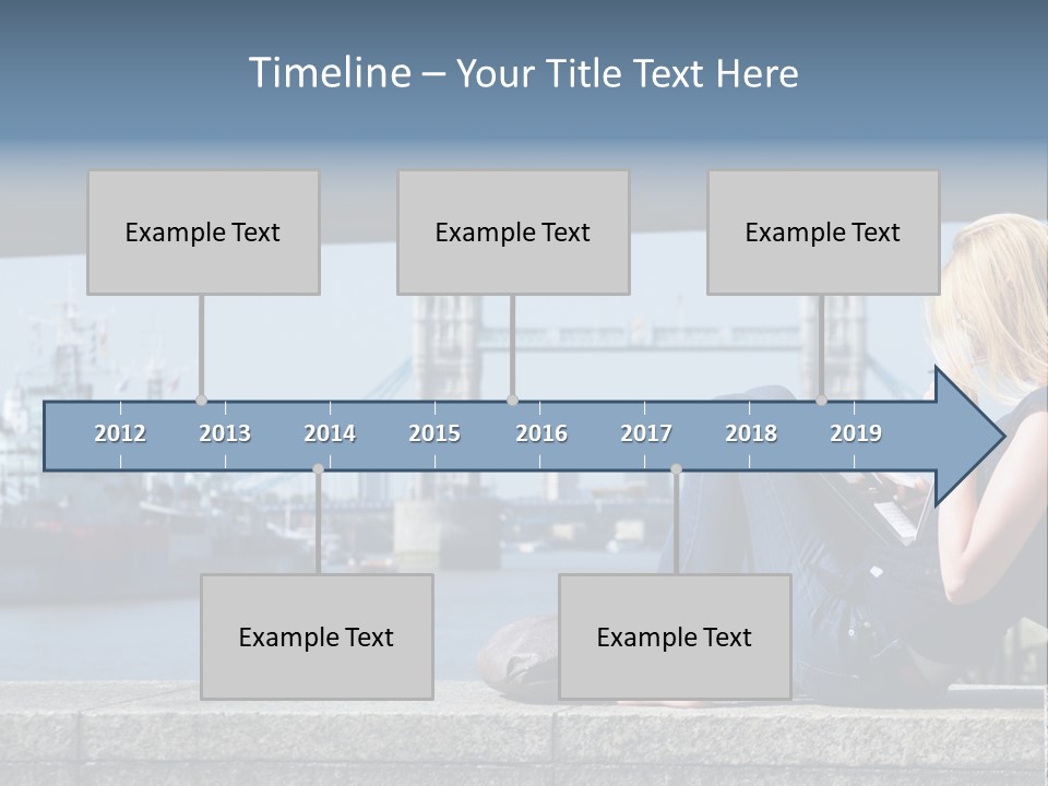 Freeze Ice Remote PowerPoint Template