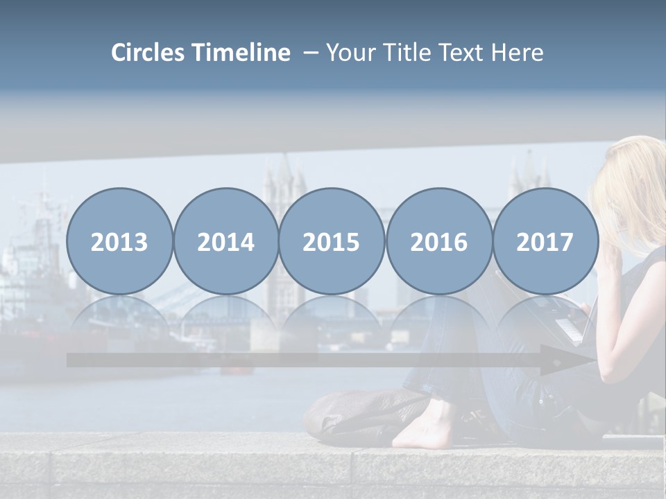 Freeze Ice Remote PowerPoint Template