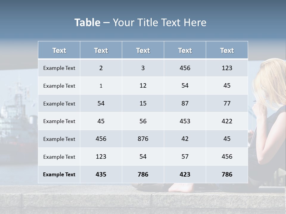 Freeze Ice Remote PowerPoint Template