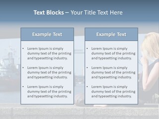 Freeze Ice Remote PowerPoint Template