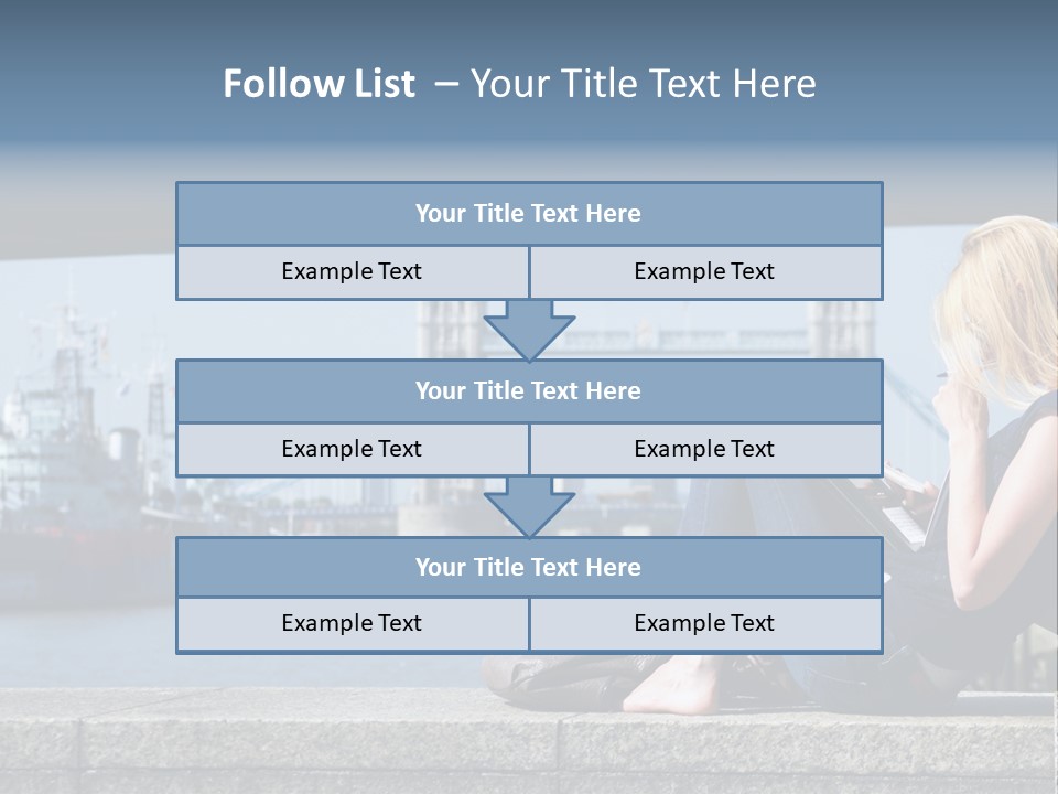 Freeze Ice Remote PowerPoint Template