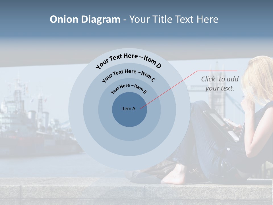 Freeze Ice Remote PowerPoint Template