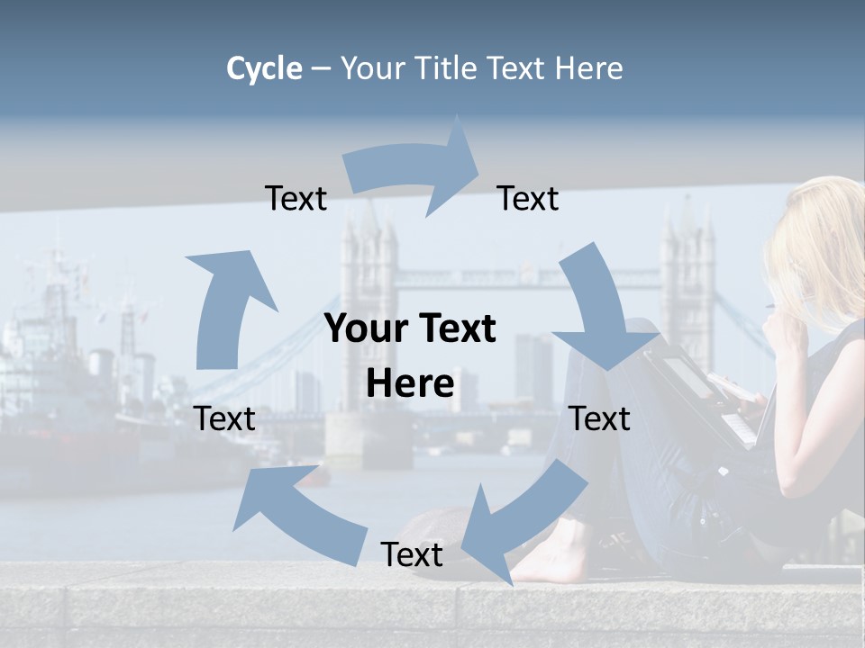 Freeze Ice Remote PowerPoint Template