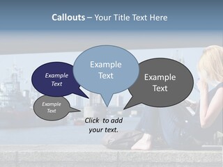 Freeze Ice Remote PowerPoint Template