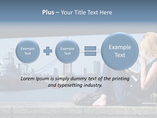 Freeze Ice Remote PowerPoint Template
