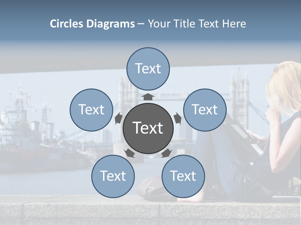 Freeze Ice Remote PowerPoint Template