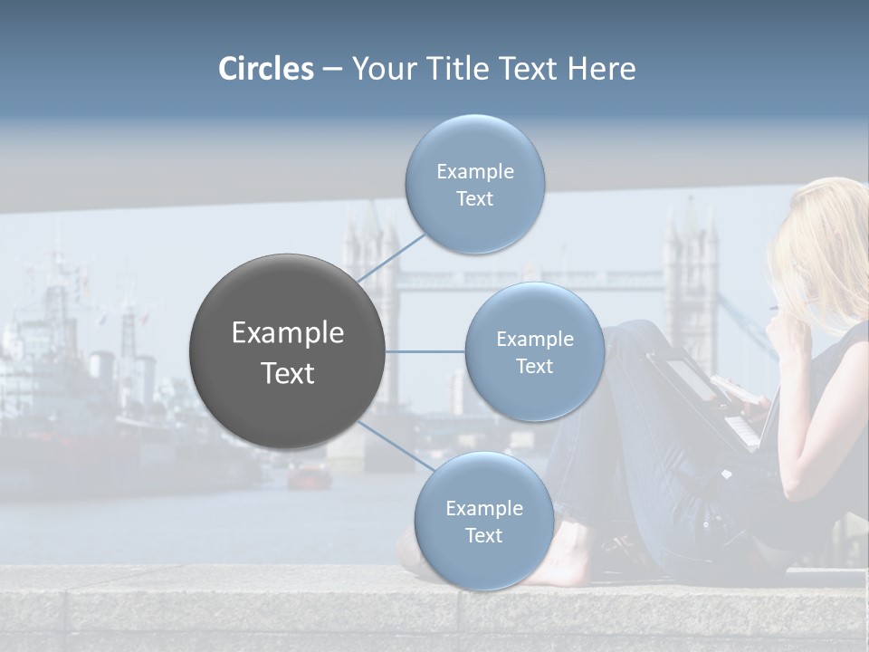 Freeze Ice Remote PowerPoint Template