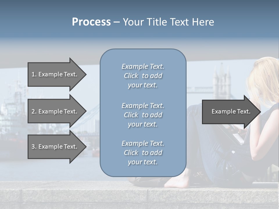 Freeze Ice Remote PowerPoint Template