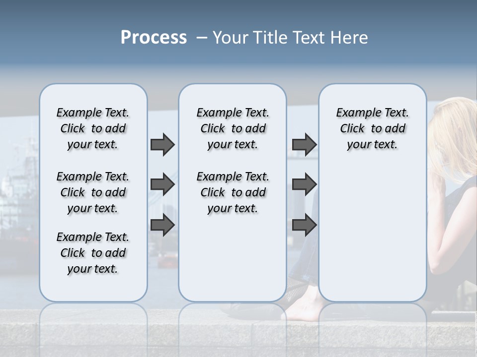 Freeze Ice Remote PowerPoint Template