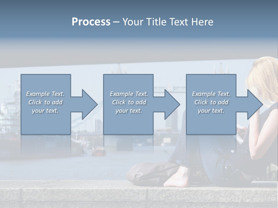 Freeze Ice Remote PowerPoint Template