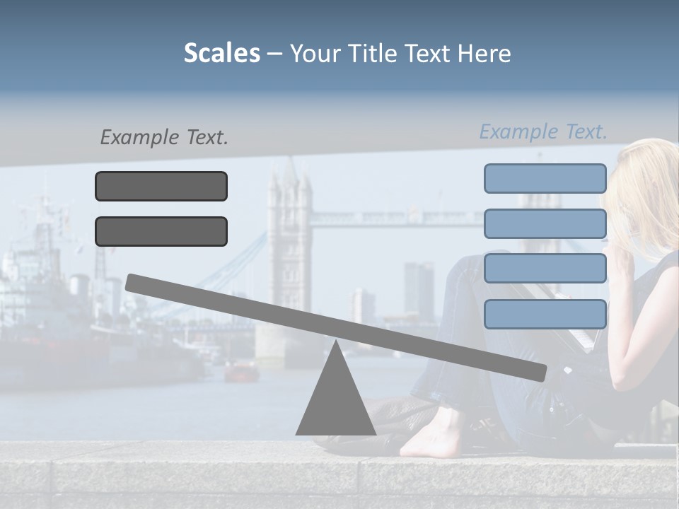 Freeze Ice Remote PowerPoint Template