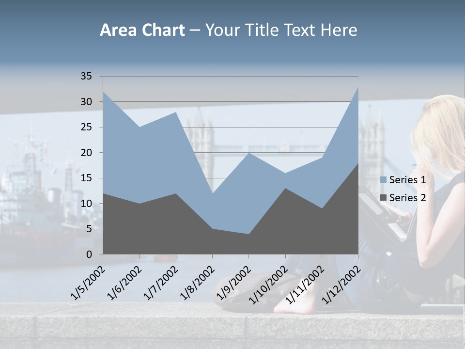 Freeze Ice Remote PowerPoint Template