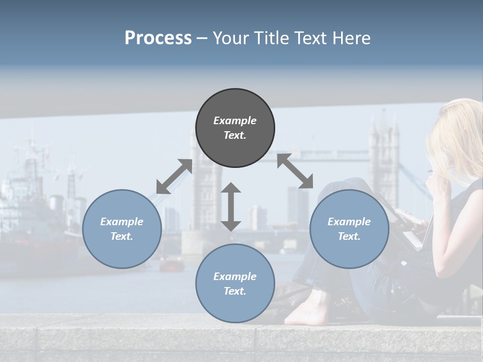Freeze Ice Remote PowerPoint Template