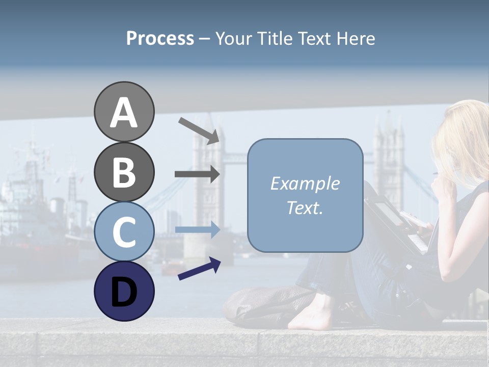 Freeze Ice Remote PowerPoint Template